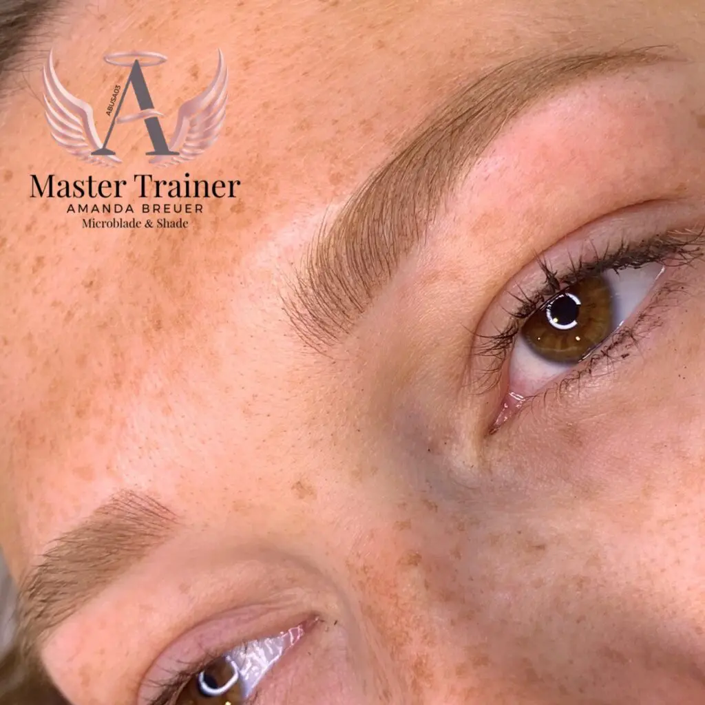 Nano soft shading at Eastside Microblading & Beauty