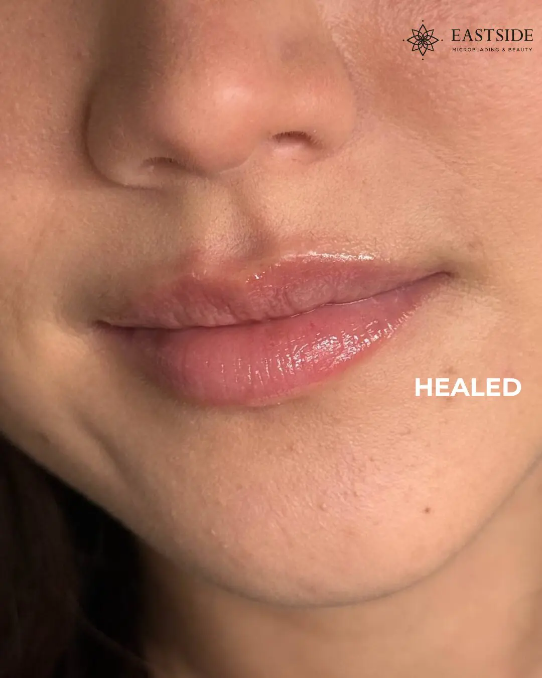 Lip blushing · client result
