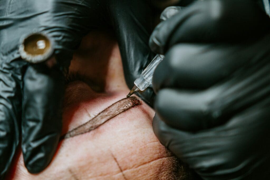 permanent makeup fading
