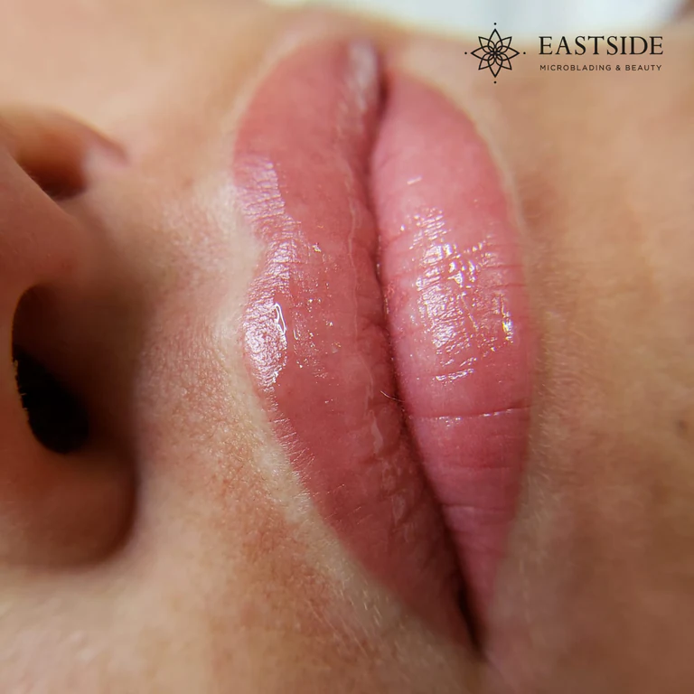 Eastside client result: lip blushing