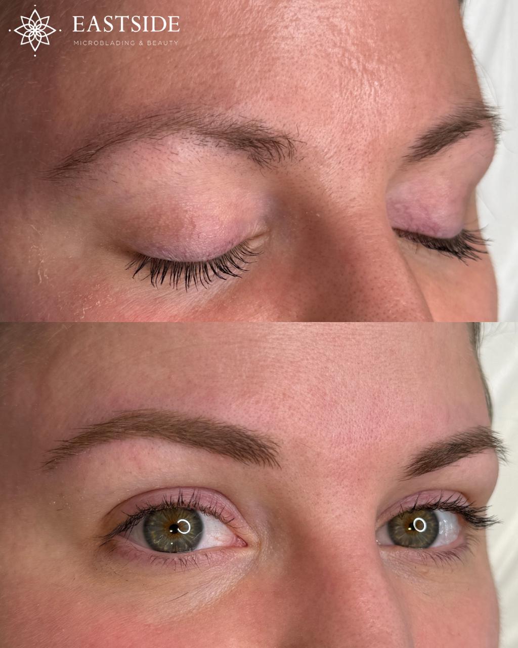 Nano & powder brows · client result