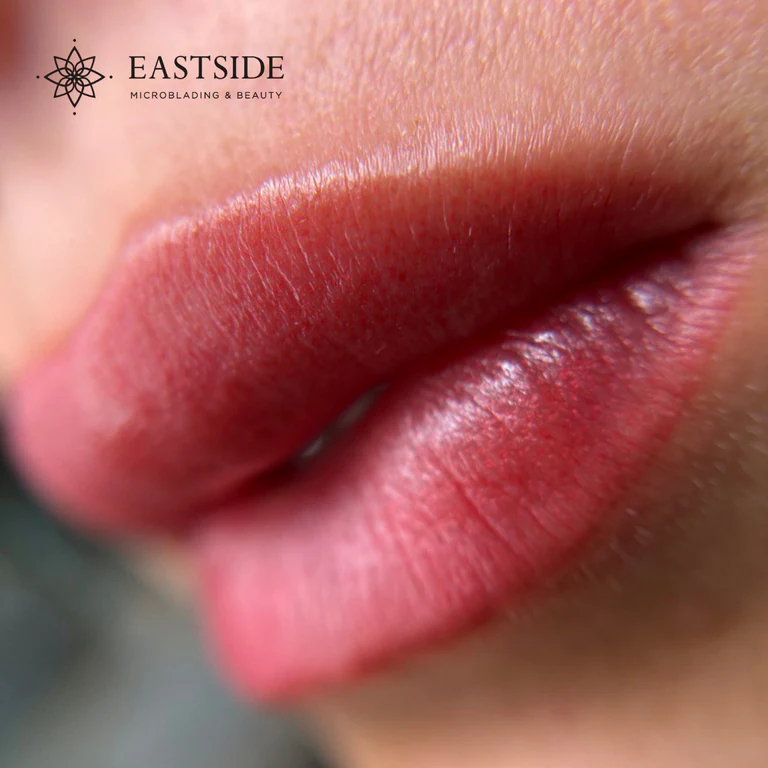 Eastside client result: lip blushing